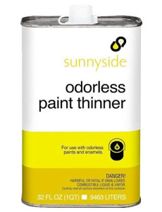 Odorless paint thinner