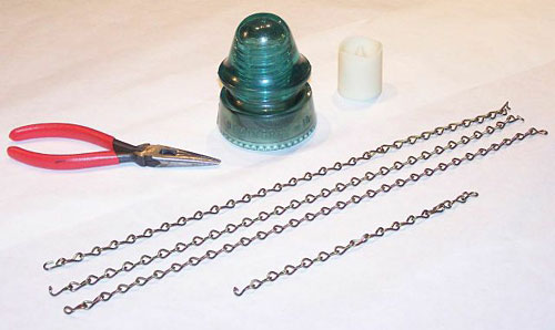 Items for making the insulator lamp